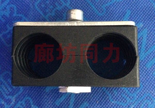 双联导轨螺母管夹