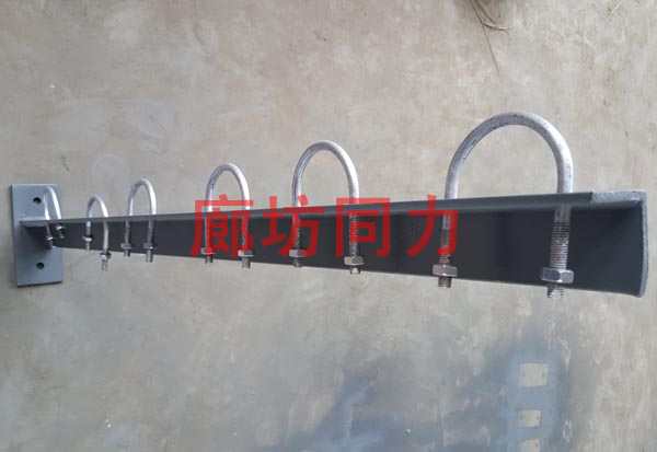 胀锚螺栓固定多架