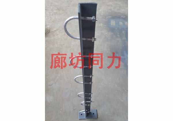 胀锚螺栓固定多架