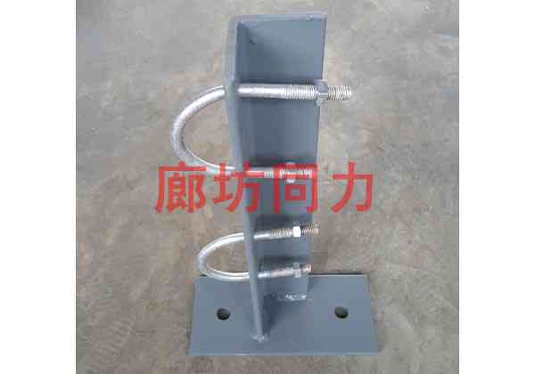 胀锚螺栓固定多架