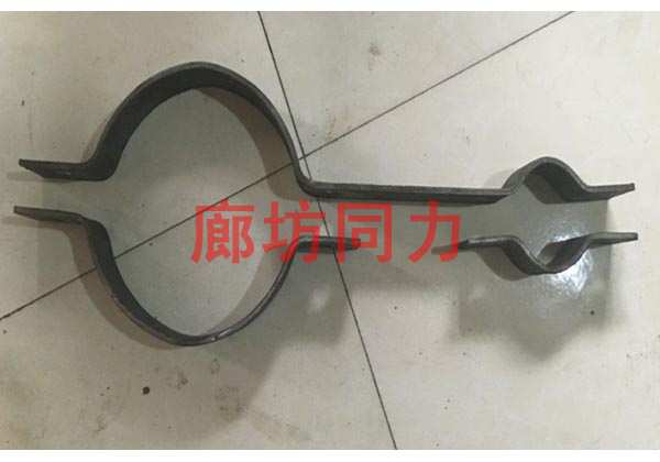 扁钢管夹2